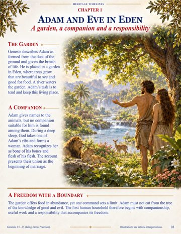 Adam and Eve in Eden, page 3