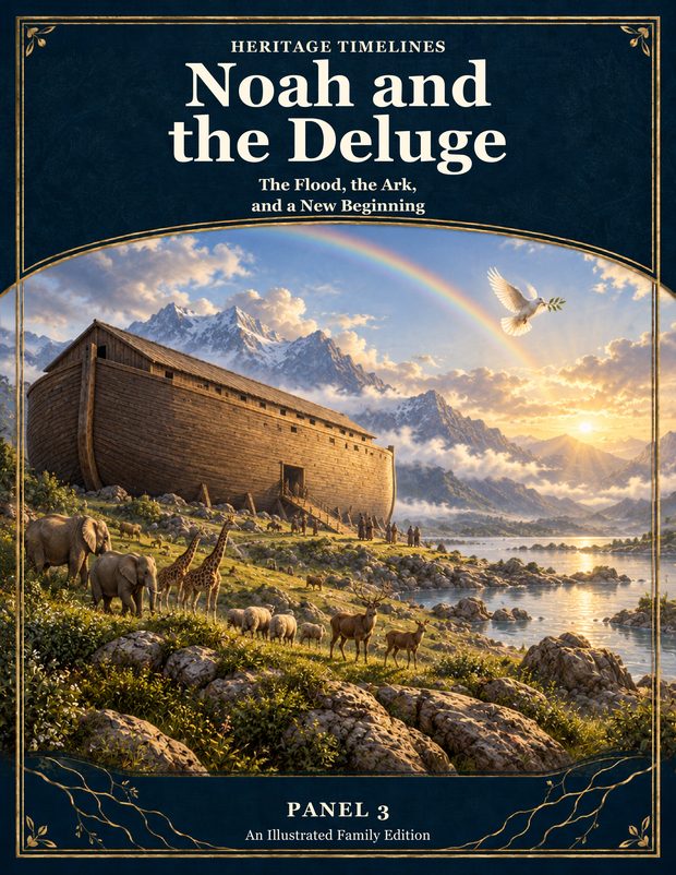 Cover of panel 3, Illustrated Family Edition