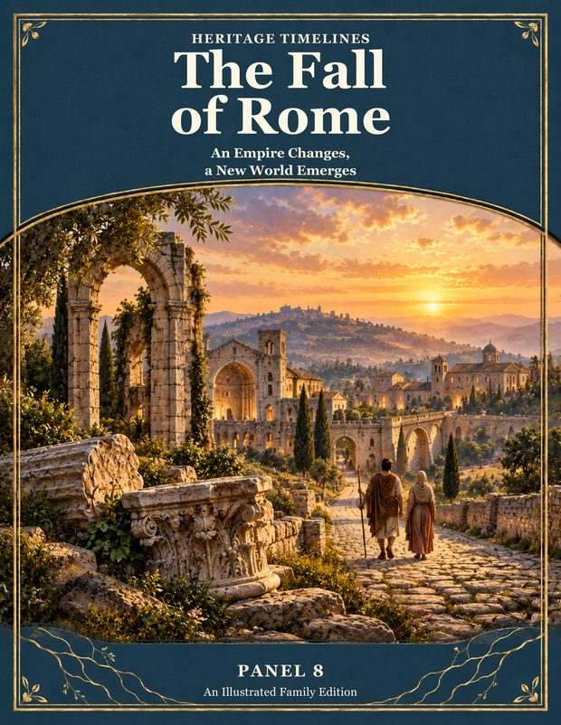 Cover of panel 8, Illustrated Family Edition