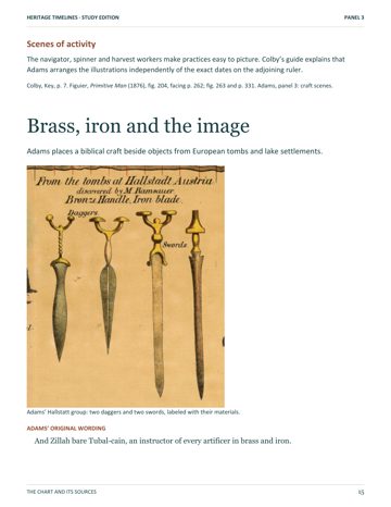 Book 3, page 21: Brass, iron and the image