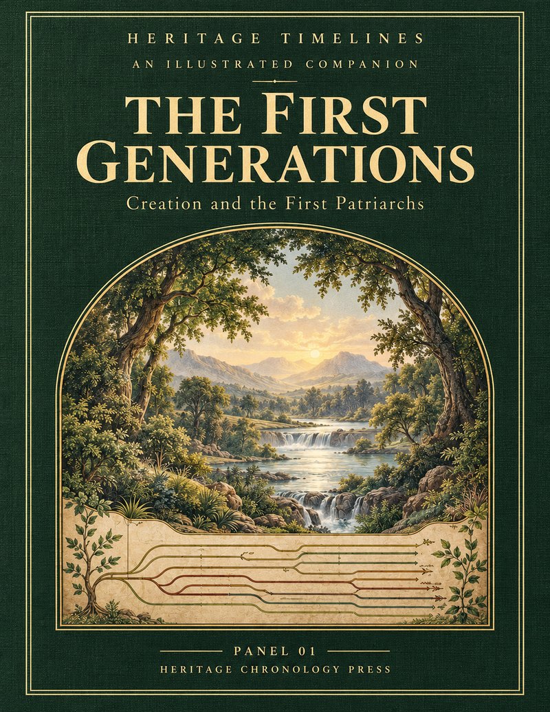 Cover of panel 1: The First Generations