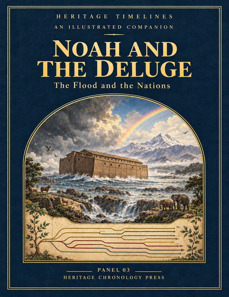 Cover: Noah and the Deluge, Panel 3