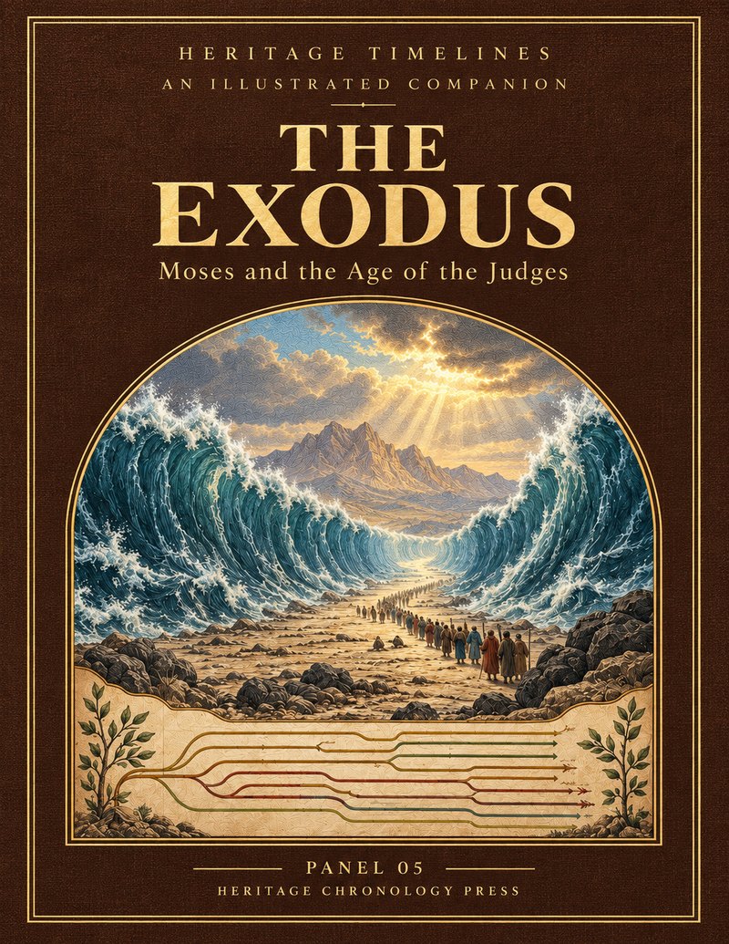 Cover of panel 5: The Exodus