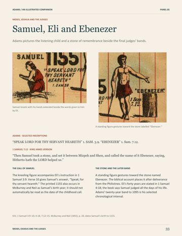 Page 38: Samuel, Eli and Ebenezer