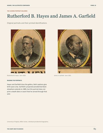 Page 92: Rutherford B. Hayes and James A. Garfield